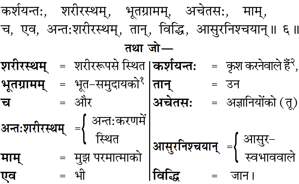 Gita 17.6