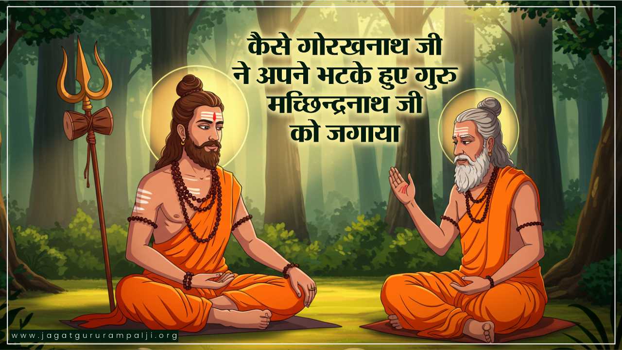 कैसे गोरखनाथ जी ने अपने भटके हुए गुरु मच्छिन्द्रनाथ/ मत्स्येन्द्रनाथ जी को जगाया