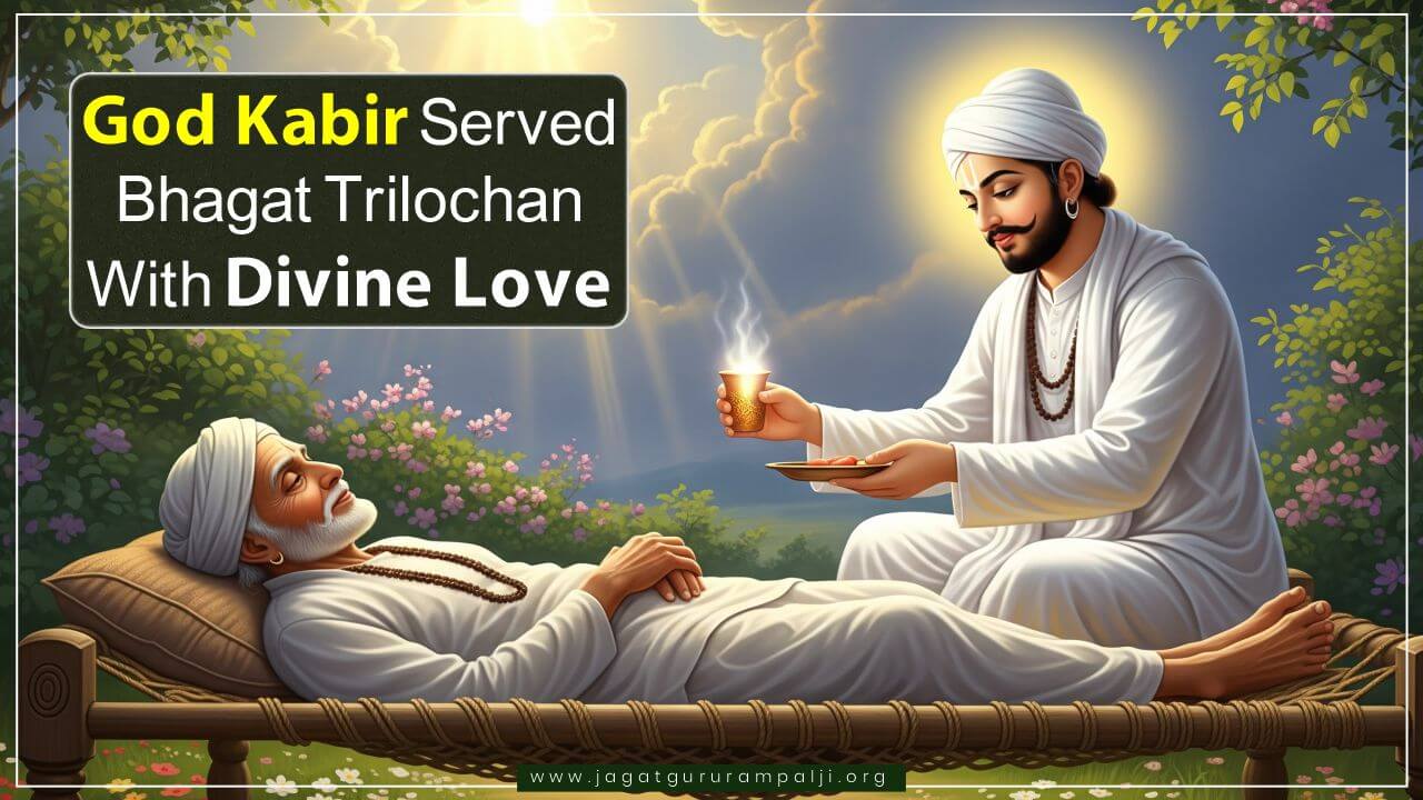 God-Kabir-Served-Bhagat-Trilochan-English-Photo
