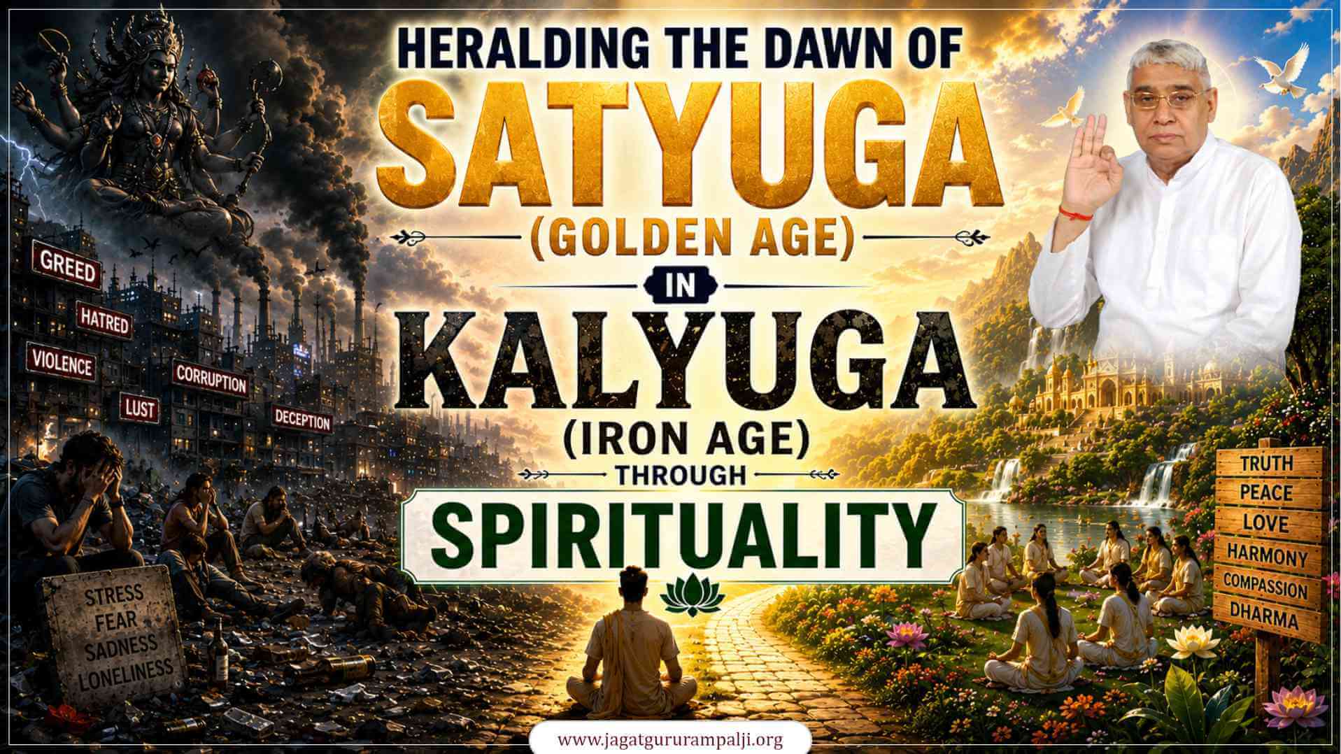 Heralding the Dawn of Satyuga in Kalyuga Through Spirituality